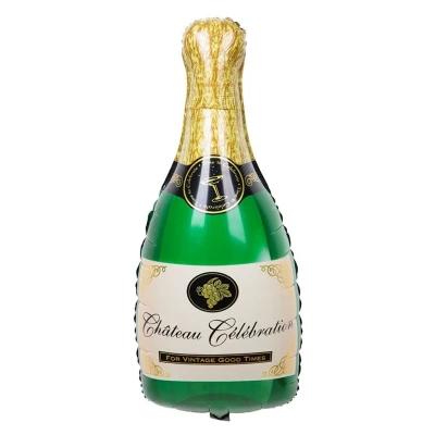 Ballon Champagner für den Junggesellinnenabschied