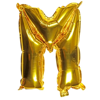 Luftballon Buchstabe M