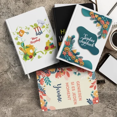 Personalisiertes Notizbuch