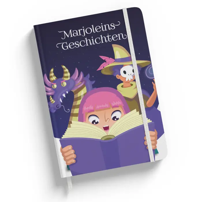 Personalisiertes Notizbuch - Meine Geschichten