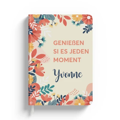 Personalisiertes Notizbuch - Enjoy every moment
