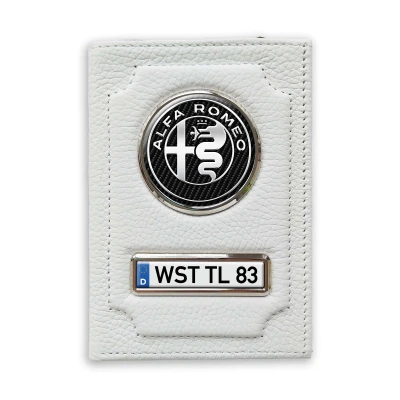 Geldbörse mit Geldfach - Alfa-Romeo Silver