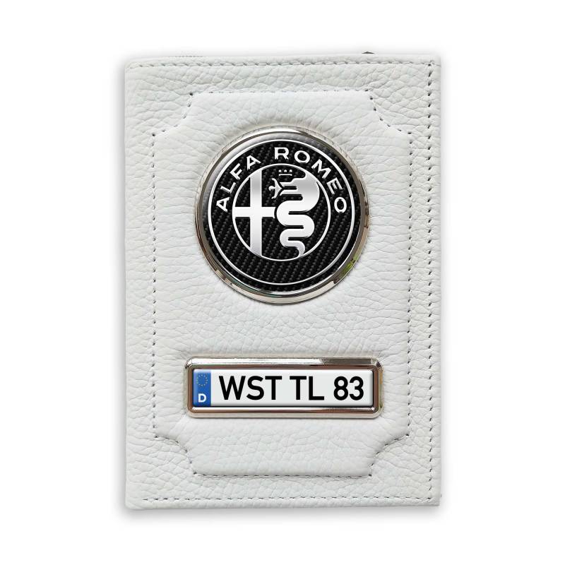 Geldbörse mit Geldfach - Alfa-Romeo Silver