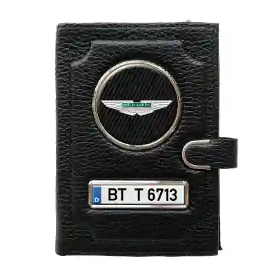 Geldbörse mit Geldfach mit Clip - Aston Martin
