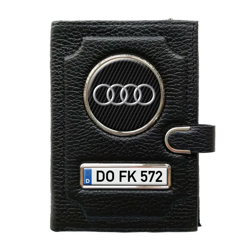 Geldbörse mit Geldfach mit Clip - Audi