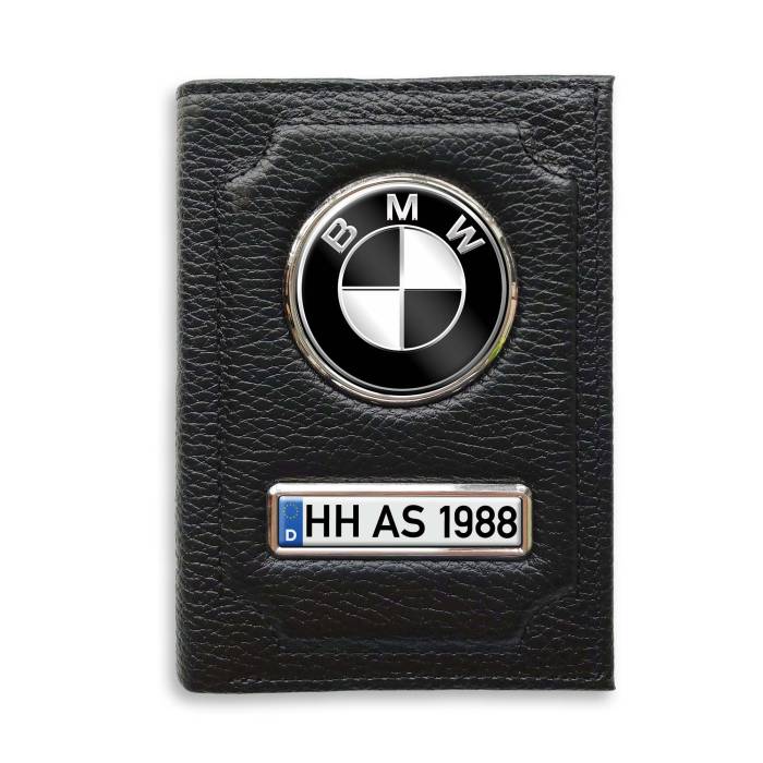Geldbörse mit Geldfach - BMW Black