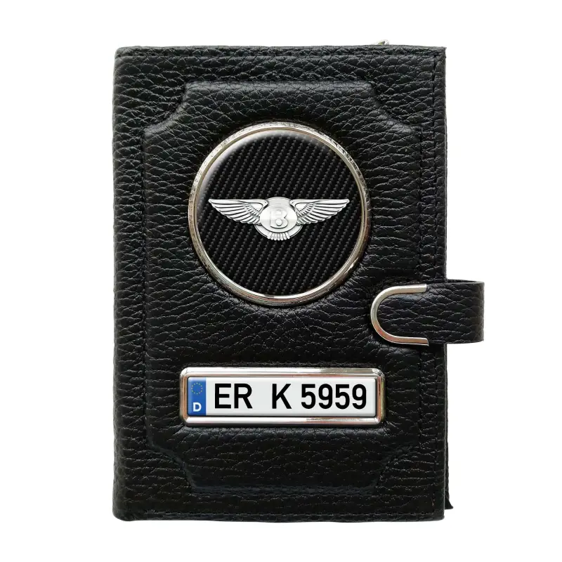 Geldbörse mit Geldfach mit Clip - Bentley