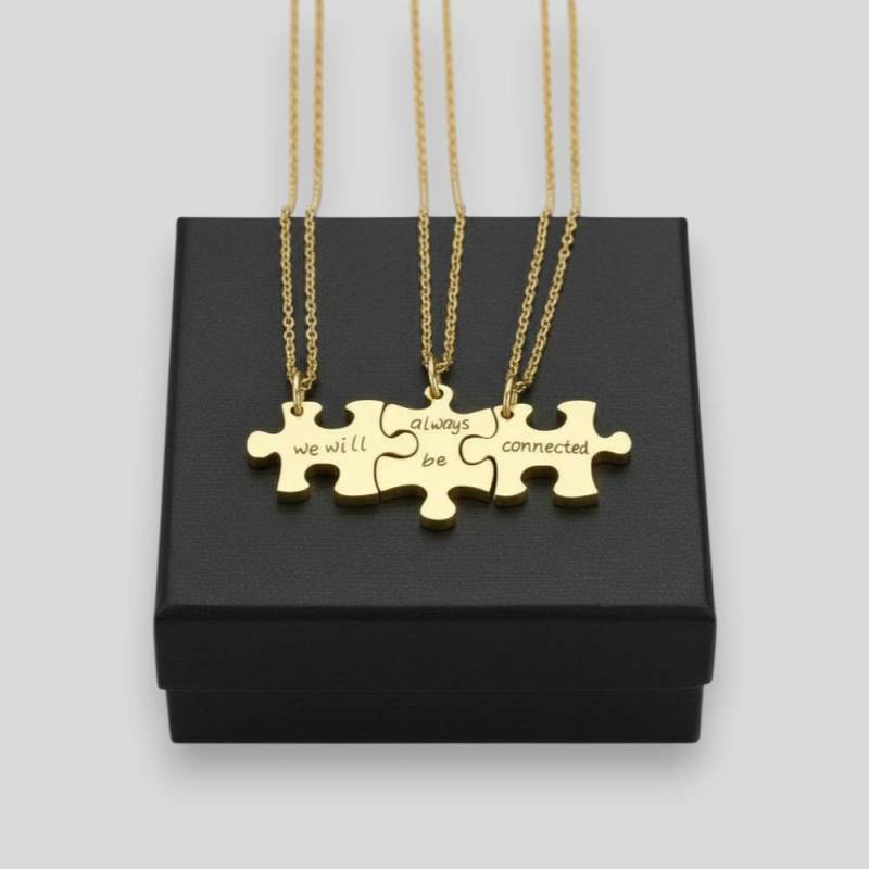 Personalisierte Puzzle-Halskette
