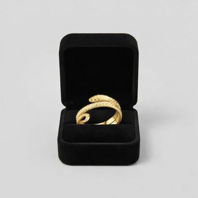 Verstellbarer Ring – Schlange