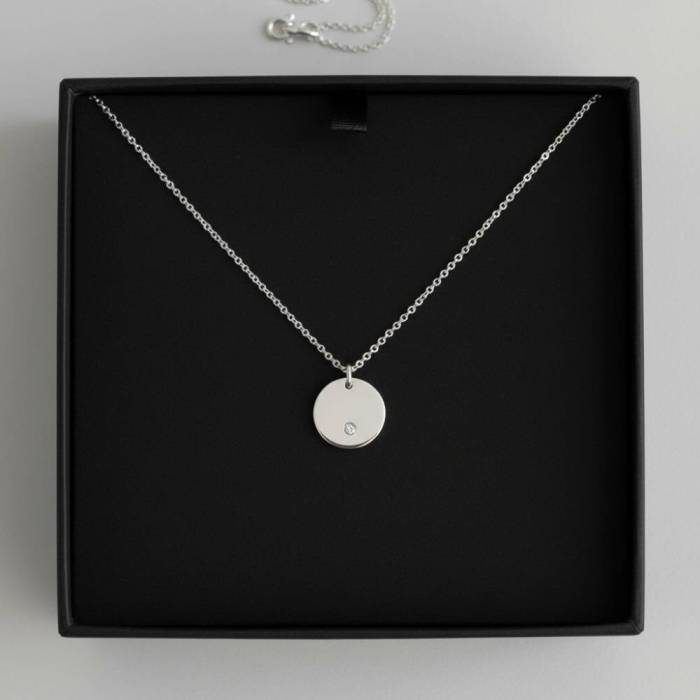 Personalisierte Halskette mit Initiale