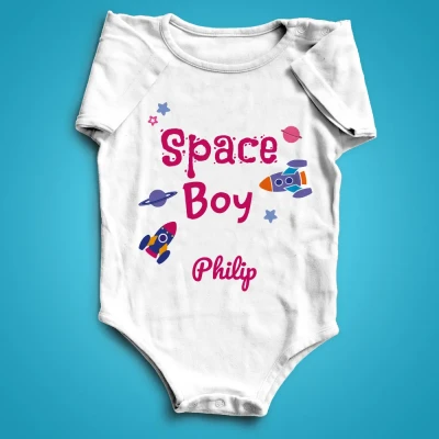 Personalisierte Kinderbodie - Space boy