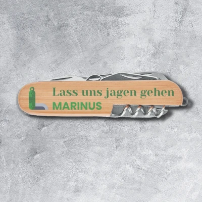 Taschenmesser - Lasst uns jagen gehen