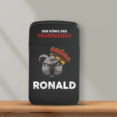 Personalisiertes Feuerzeug - König