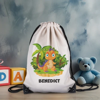 Personalisierter Rucksack - Dinosaurier