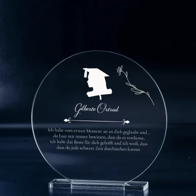 Personalisierte Trophäe - Für die Abschlussfeier
