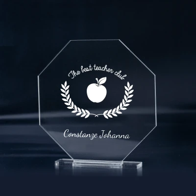 Personalisierte Trophäe - Club der besten Lehrer