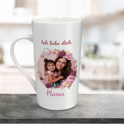 Personalisierte Lattetasse 470ml - Mama
