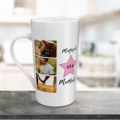 Personalisierte Lattetasse 470ml - Magische Momente