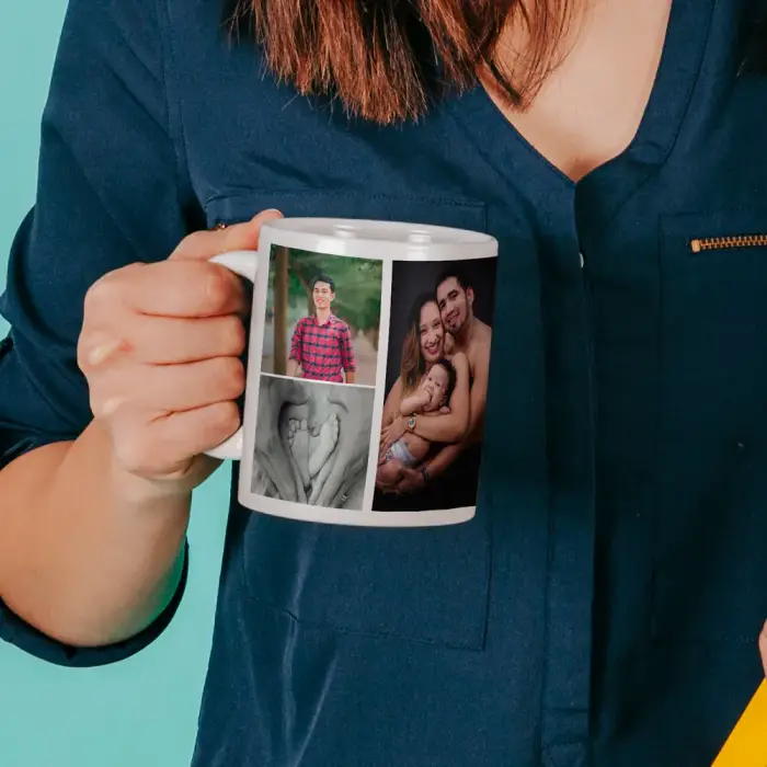 Personalisierte Tasse mit Fotos