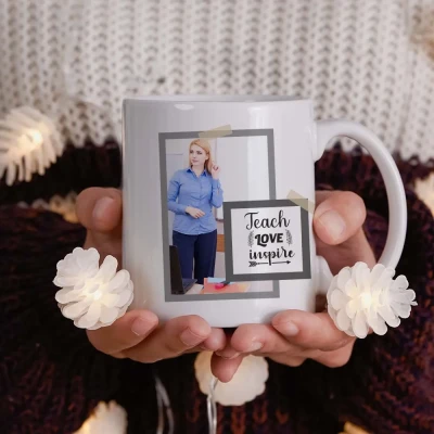 Personalisierte Tasse - Teach Love