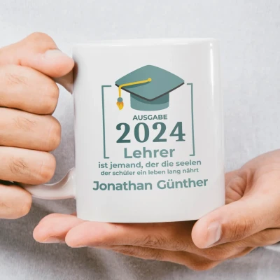 Personalisierte Tasse - Abschluss