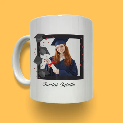 Personalisierte Tasse - Abschlussfeier