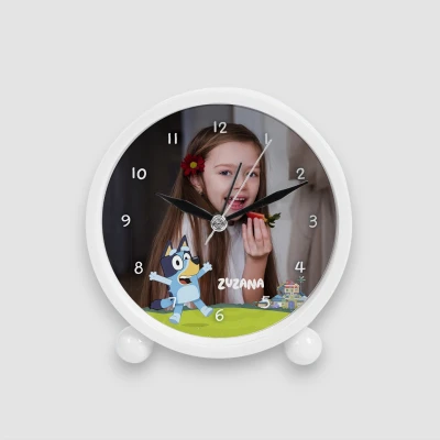 Wecker - Bluey und der Name des Kindes