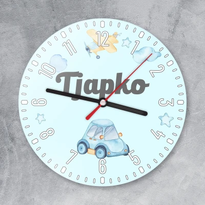 Wanduhr - Rund für das Kinderzimmer