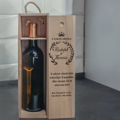 Personalisierte Weinkiste - Paten