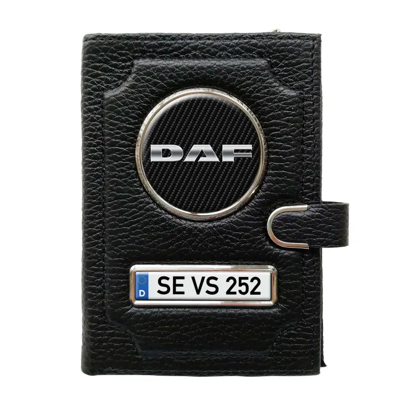 Geldbörse mit Geldfach mit Clip - DAF