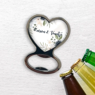 Öffner (Herz) - Blumig