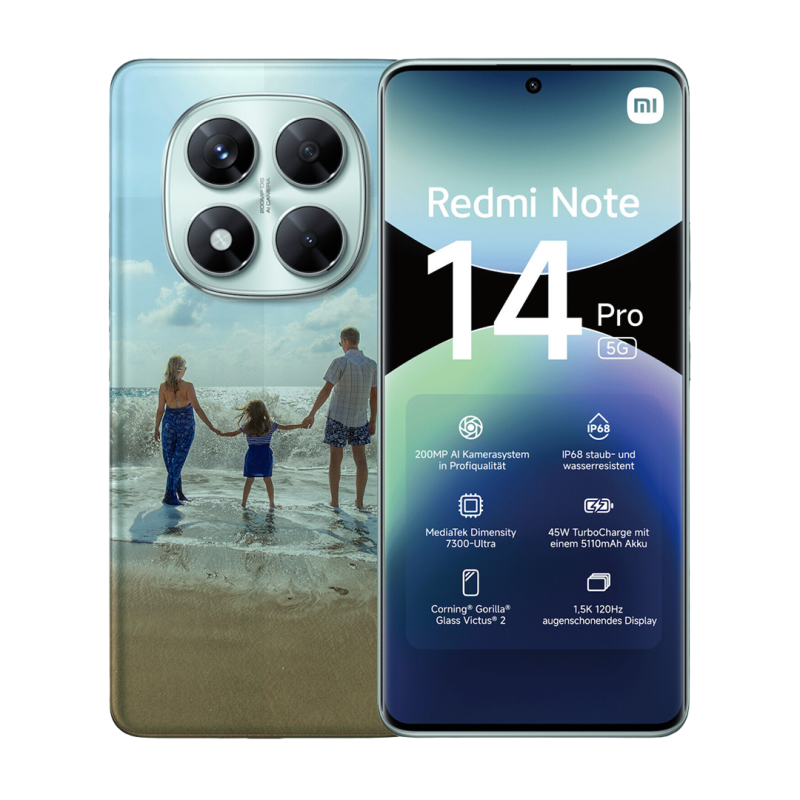 Personalisierte Xiaomi Redmi Note 14 Pro