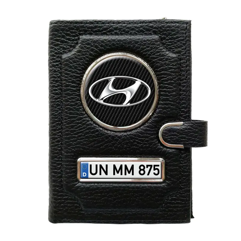 Geldbörse mit Geldfach mit Clip - HYUNDAI