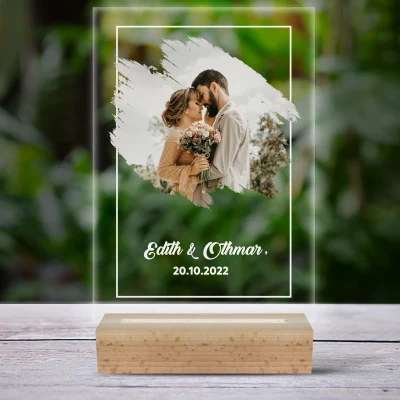 3D-LED-Lampe -Pinselstrich