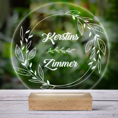 3D-LED-Lampe - Für dein Zimmer