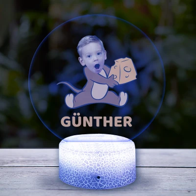 3D-LED-Lampe - Für das Babyzimmer