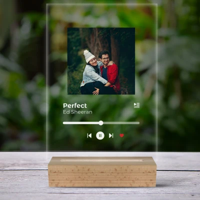 3D-LED-Lampe - Spotify