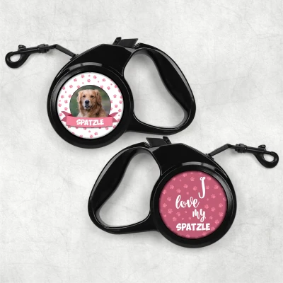 Leine für Hunde - I love my dog girl