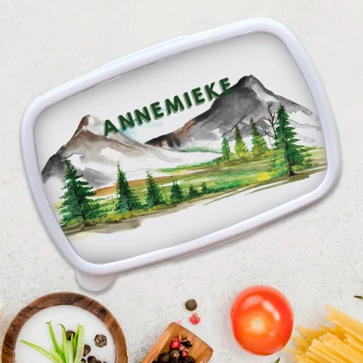 Brotdosen - mit Bergen