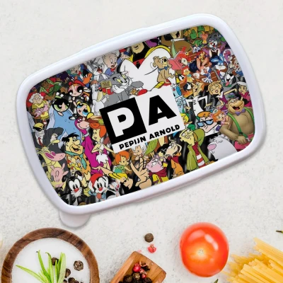 Brotdosen - Cartoon