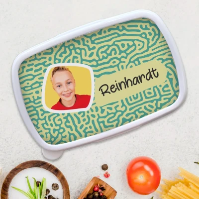 Brotdosen - Abstrakte Streifen