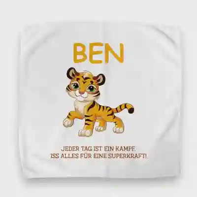 Handtuch für personalisierte Lunchbox - Löwe