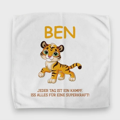 Handtuch für personalisierte Lunchbox - Löwe