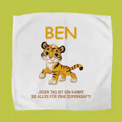 Handtuch für personalisierte Lunchbox - Löwe
