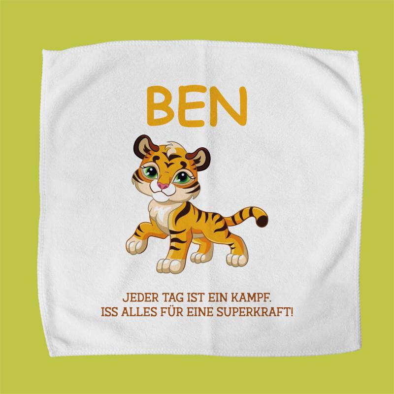 Handtuch für personalisierte Lunchbox - Löwe