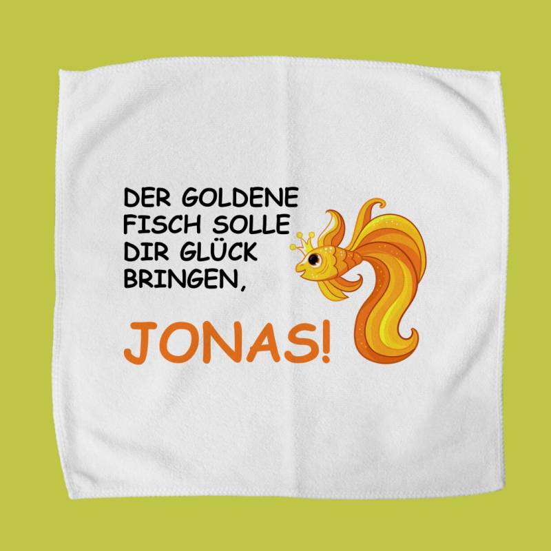 Handtuch für personalisierte Lunchbox - Goldfisch