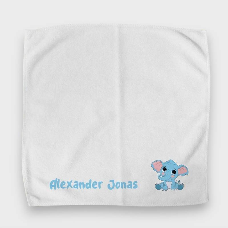 Handtuch für personalisierte Lunchbox - Elefäntchen