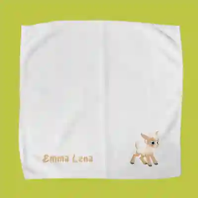 Handtuch für personalisierte Lunchbox - Zicklein