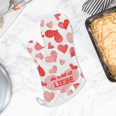 Küchenhandschuh - Herzen