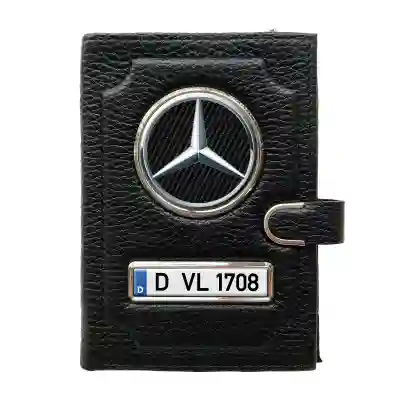 Geldbörse mit Geldfach mit Clip - Mercedes